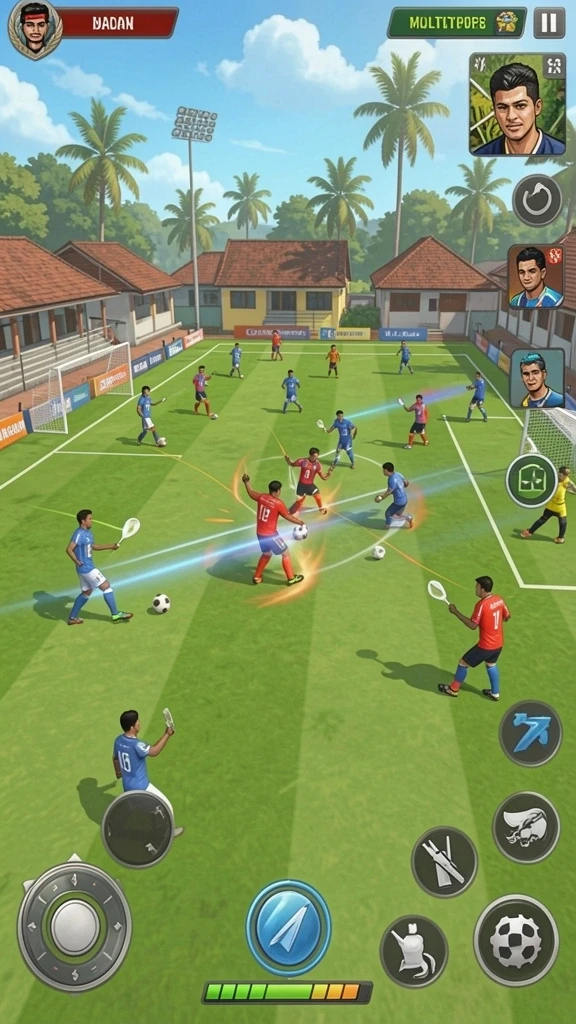 Tangkapan layar memperlihatkan mode multiplayer yang penuh tantangan.