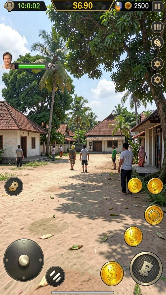 Gambar memperlihatkan tim pemain saat berkolaborasi menyelesaikan misi.