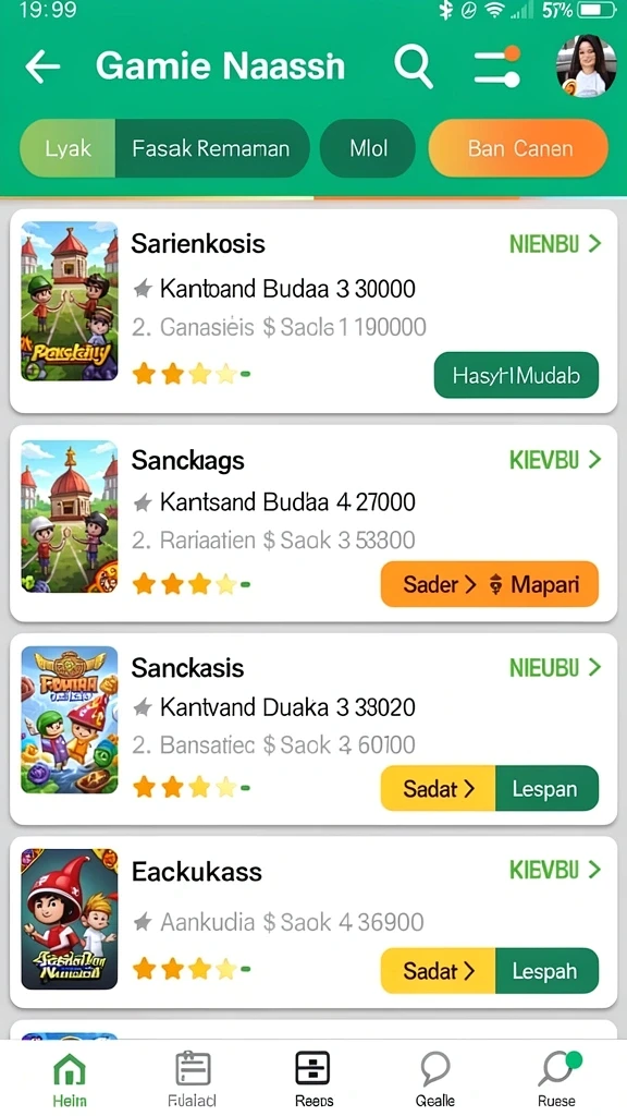 Tampilan grafis yang menawan di gameplay.