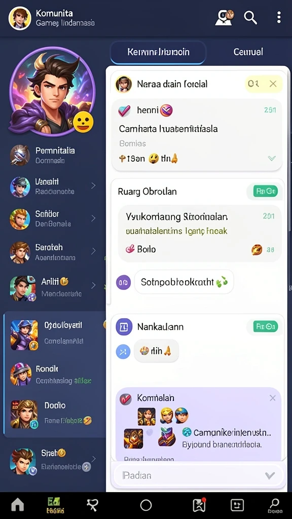 Antarmuka pengguna yang mudah dinavigasi.
