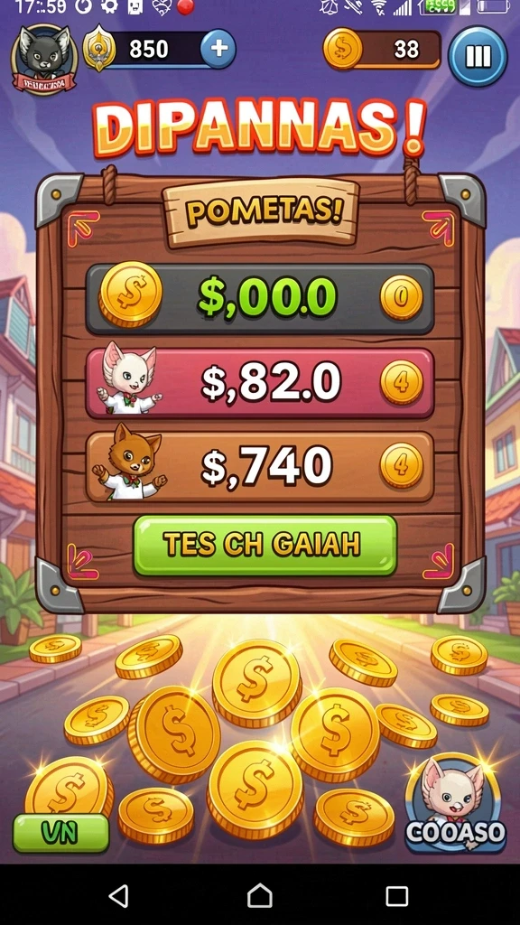 Tampilan awal aplikasi yang menarik dan informatif.