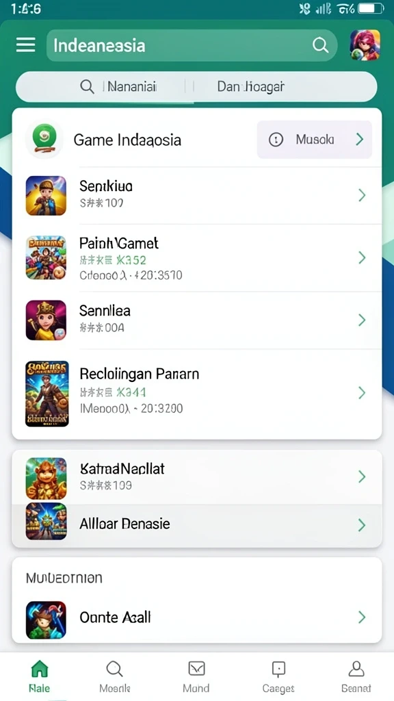 Tampilan antarmuka yang ramah pengguna.