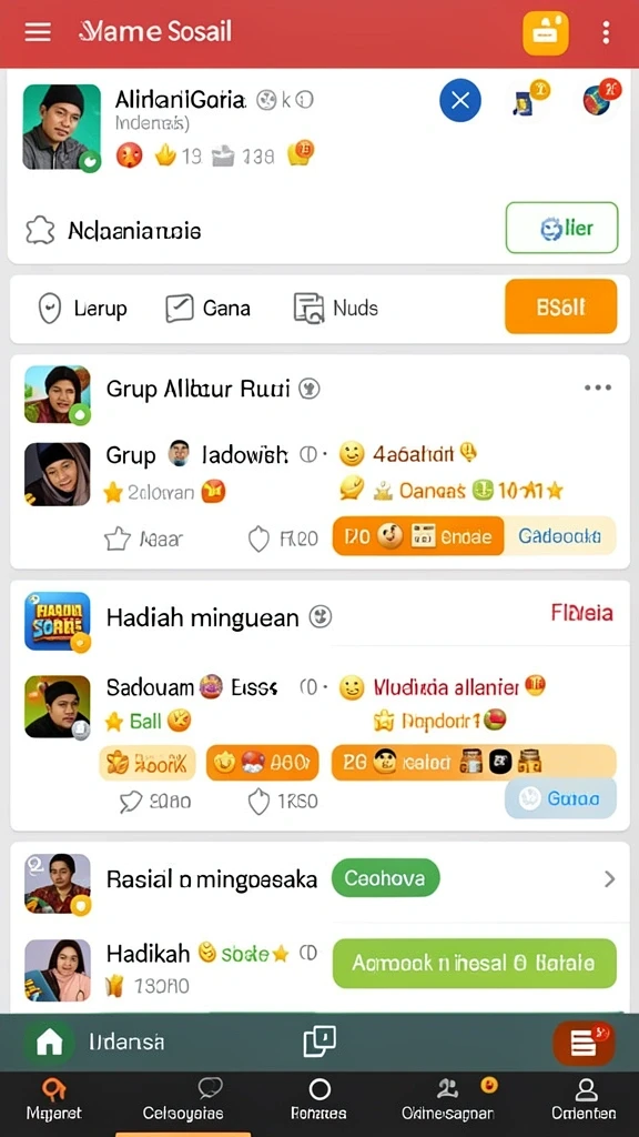Level menantang dengan desain kreatif.
