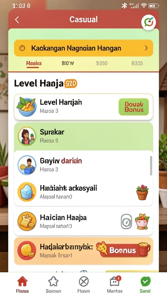 Kompetisi seru di leaderboard.