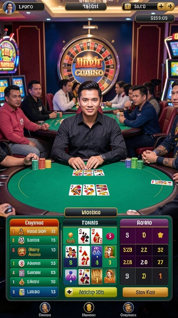 Tampilan awal yang menarik perhatian dengan desain modern.