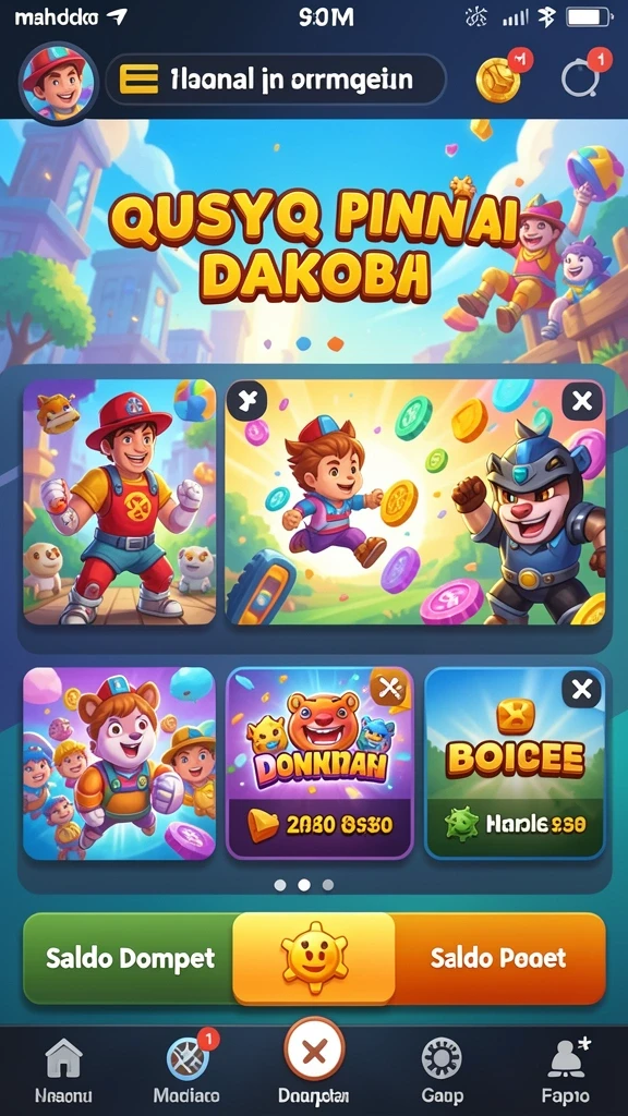 Fitur bonus dan promosi yang menggiurkan.