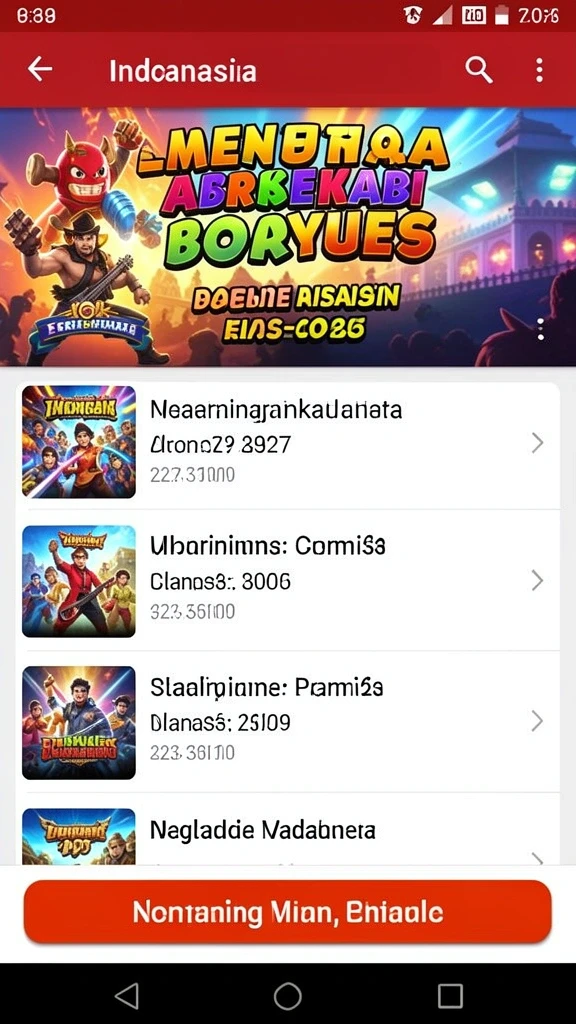 Berbagai pilihan permainan slot dengan tema menarik.