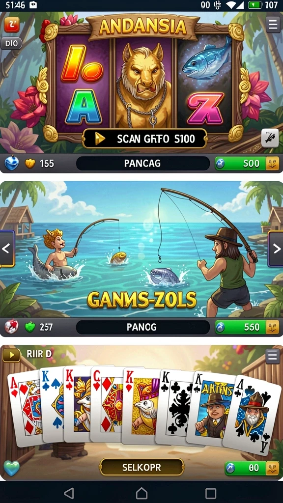 Pengalaman gameplay yang interaktif dan mendidik.