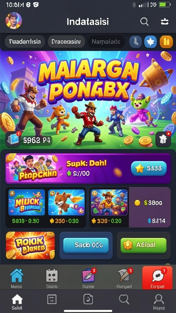 Level yang menantang dan menarik.