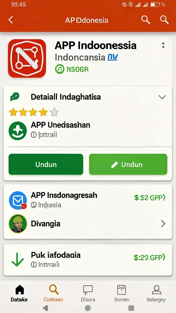Tampilan karakter utama yang menarik dan dinamis.