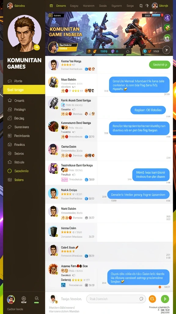 Pengalaman multiplayer yang seru dan interaktif.
