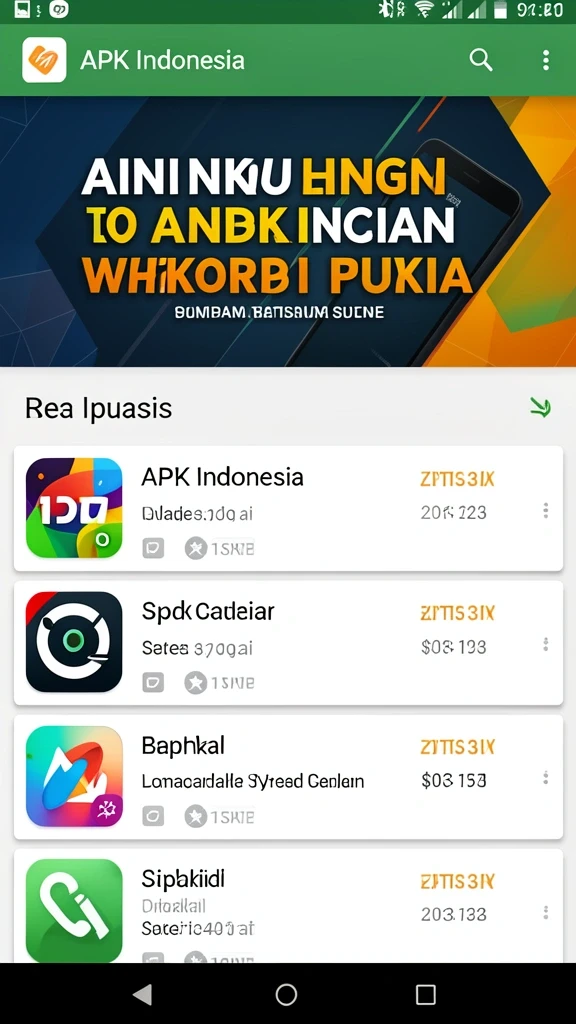 Tampilan antarmuka yang intuitif dan ramah pengguna.