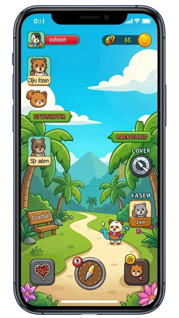 Mode multiplayer yang memungkinkan kompetisi seru.