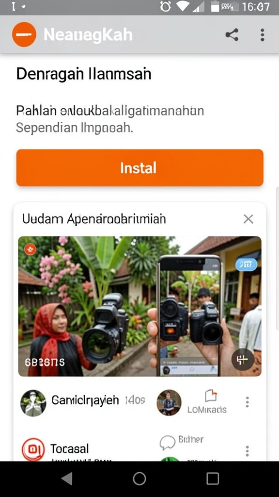 Beragam pilihan permainan yang selalu diperbarui secara berkala.