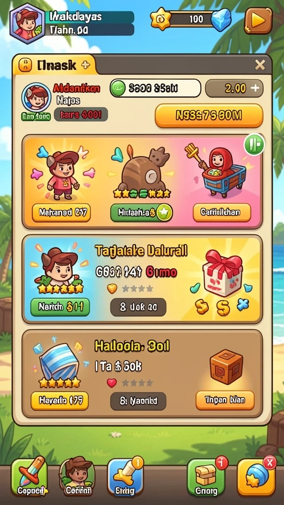 Level menantang yang penuh dengan rintangan.