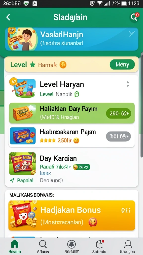 Hadiah menarik untuk para pemenang.