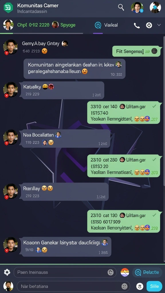 Tampilkan aksi seru karakter dalam pertempuran.