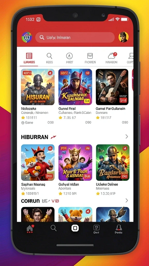 Tampilan antarmuka yang menarik dan mudah digunakan.