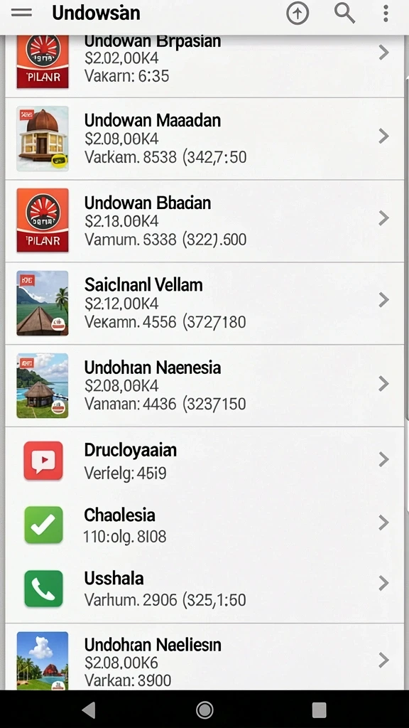 Screen 1 menunjukkan tampilan awal aplikasi JELAS777.