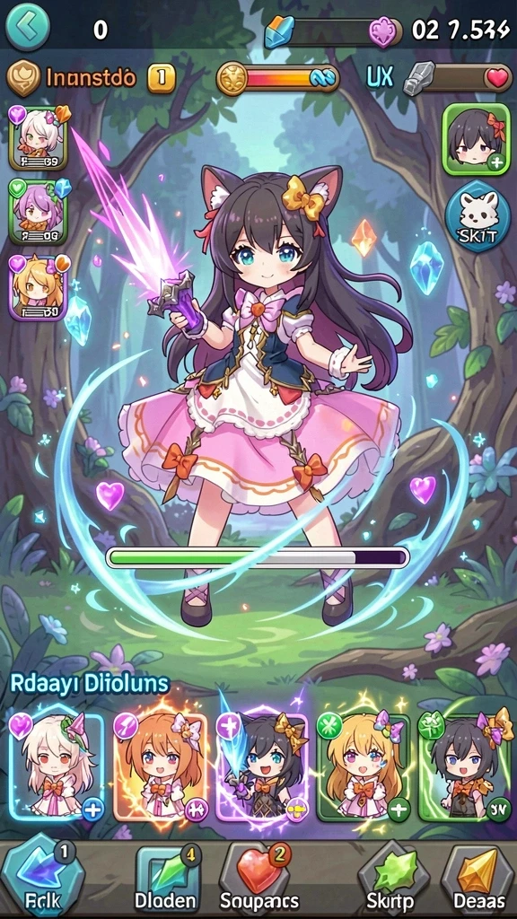 Gameplay seru dengan tantangan yang beragam.