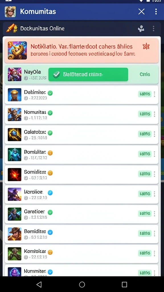 Screenshot memperlihatkan level terbaru yang penuh tantangan.