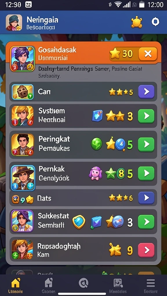 Interaksi sosial yang memungkinkan pemain bersaing dan berbagi pengalaman.