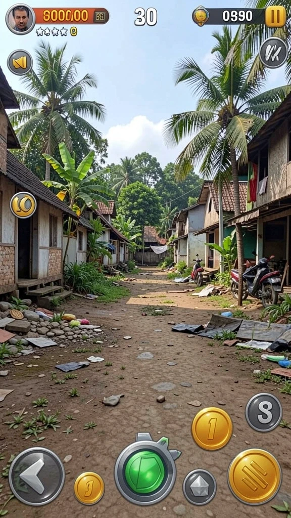 Mode permainan yang beragam dan seru.