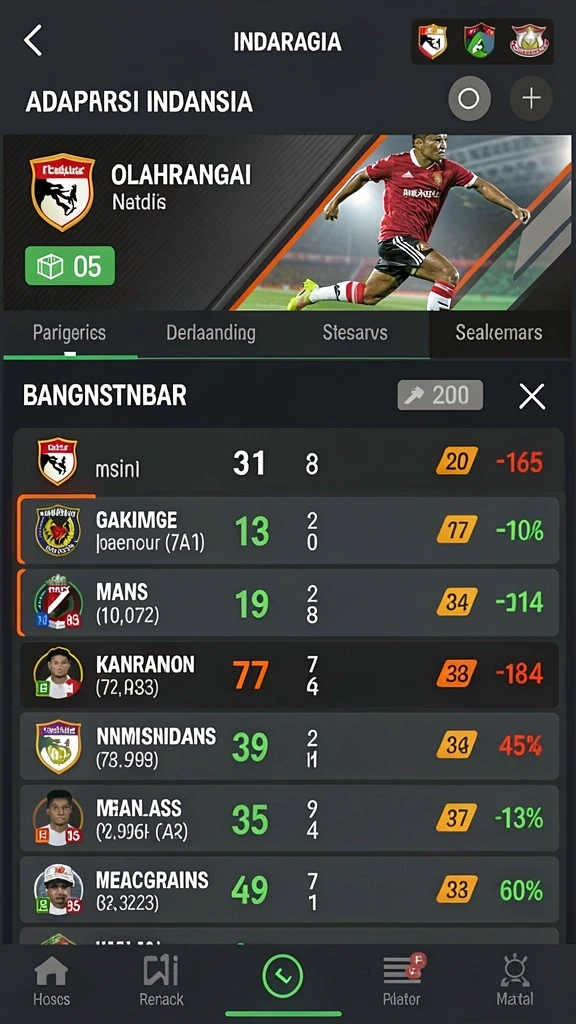 Tampilan antarmuka yang intuitif dan memudahkan navigasi.