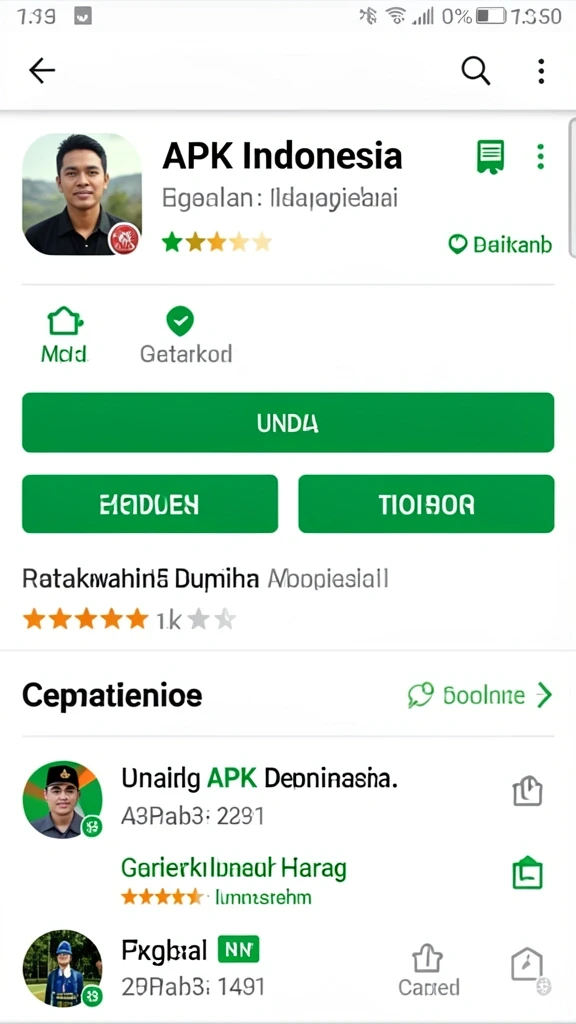 Tampilan antarmuka yang user-friendly dan menarik.