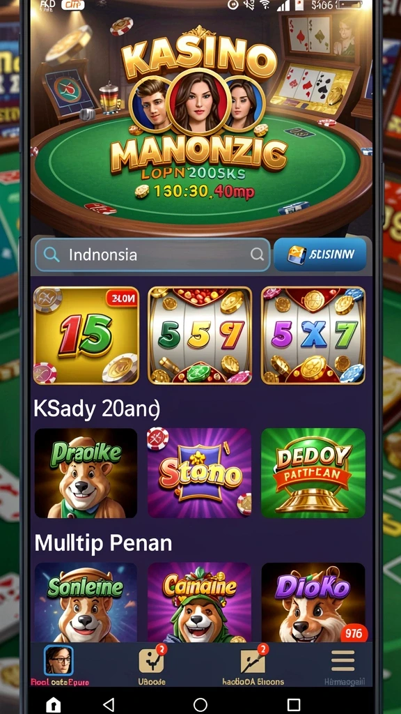 Tampilan antarmuka yang menarik dan mudah dinavigasi.