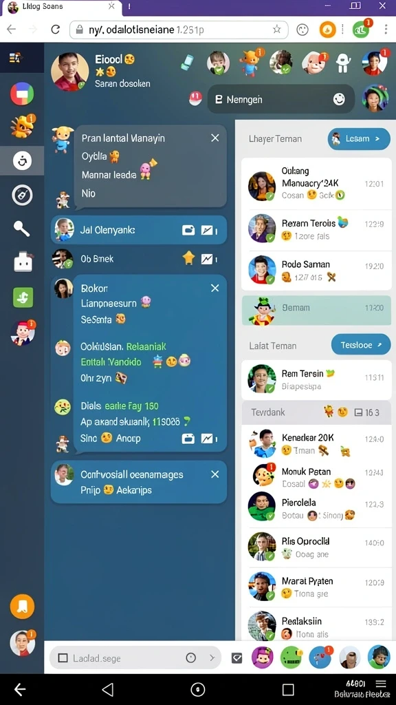 Mode multiplayer memungkinkan bermain dengan teman.