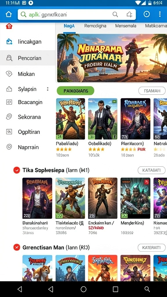 Tampilan antarmuka yang menarik dan mudah digunakan.