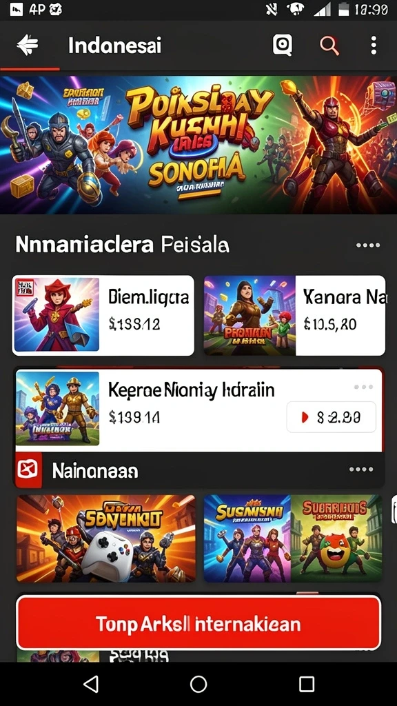 Tampilan grafik yang mengesankan dalam gameplay.