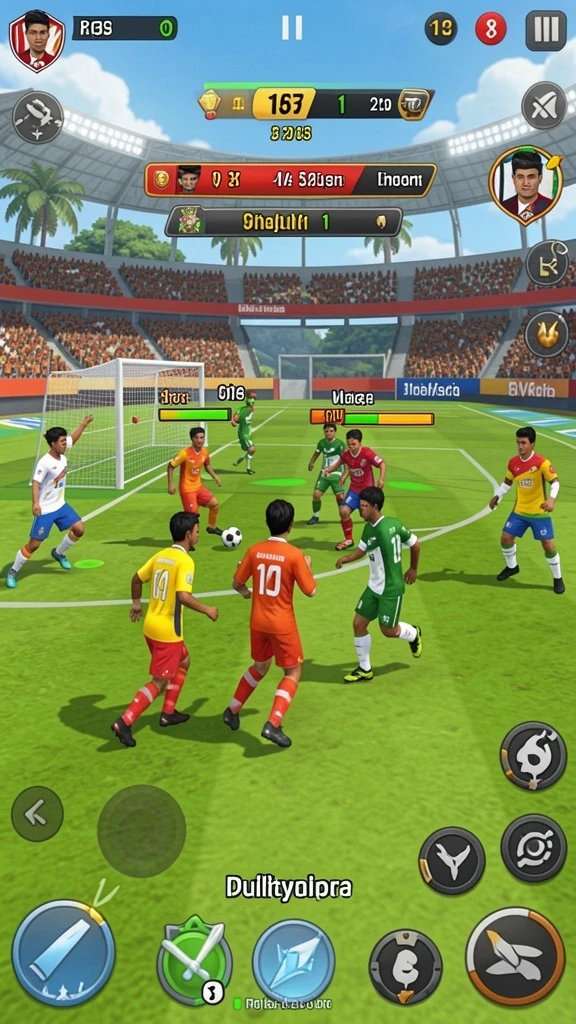 Tampilan awal RSNGAME yang menarik.