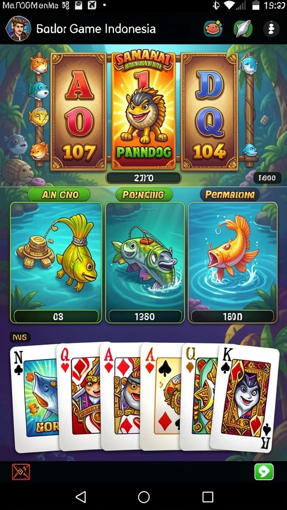 Antarmuka utama SINARTOGEL yang sederhana dan intuitif.
