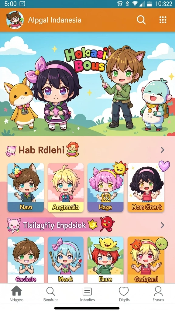 Tampilan awal game SVIP9 yang menarik dan penuh warna.