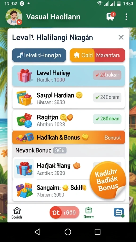 Fitur kompetisi yang seru dan menambah semangat.