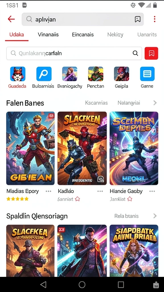 Screenshot menunjukkan aksi pertempuran yang seru.