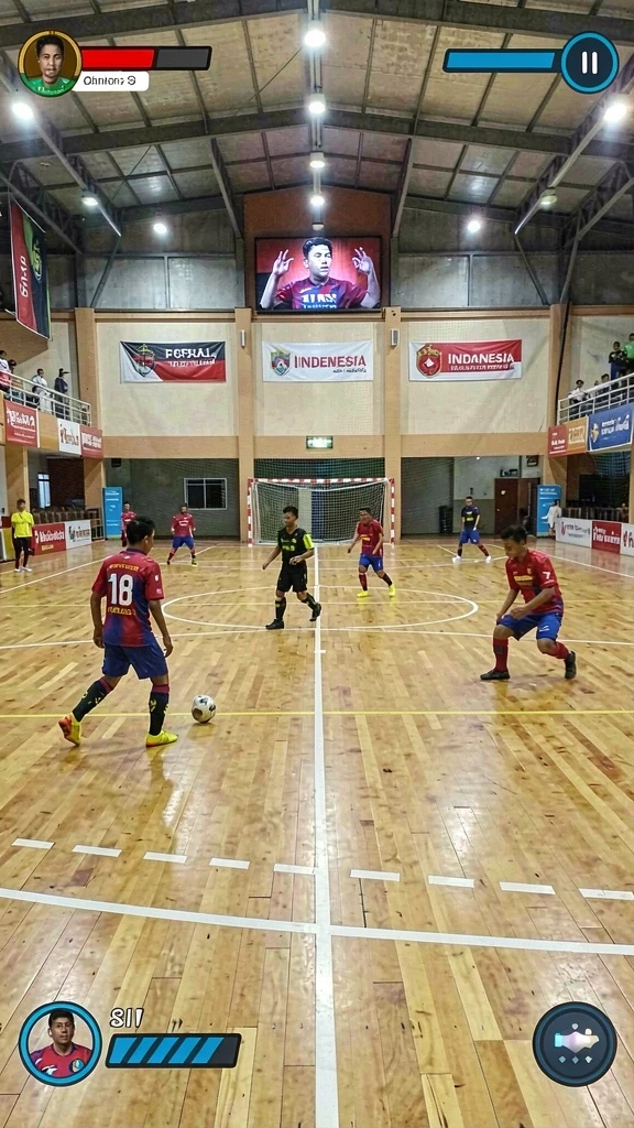 Screenshot menampilkan salah satu level yang menantang.