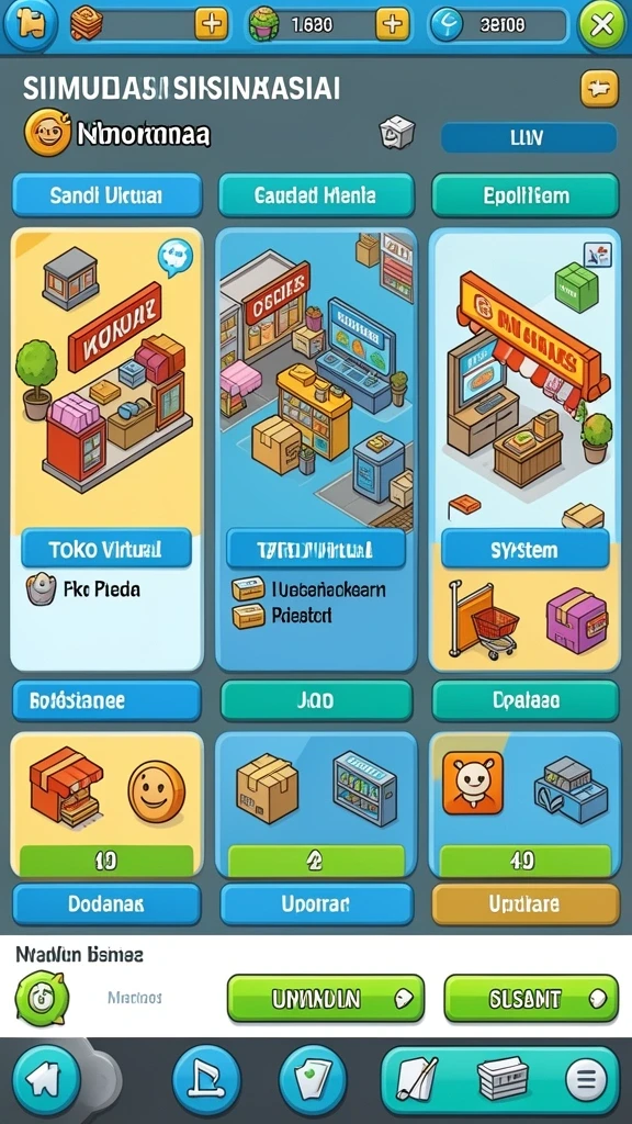 Pengguna dapat memilih level yang diinginkan.